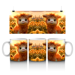 15 oz Mug - Highland Cow 010