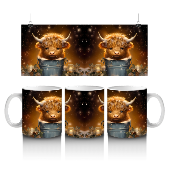 11 oz Mug - Hifgland Cow 014 11 oz Mug - Hifgland Cow 014