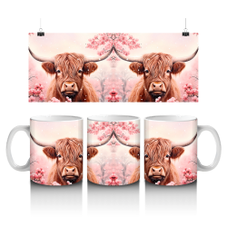 15 oz Mug - Highland Cow 016