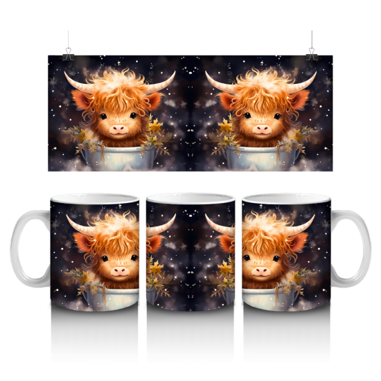 11 oz Mug - Hifgland Cow 017 11 oz Mug - Hifgland Cow 017