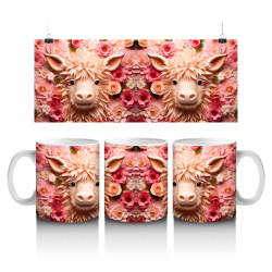 15 oz Mug - Highland Cow 018