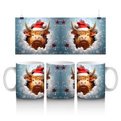 15 oz Mug - Highland Cow 020
