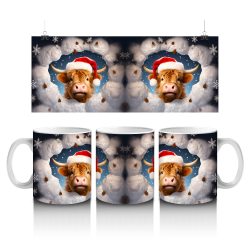 15 oz Mug - Highland Cow 021