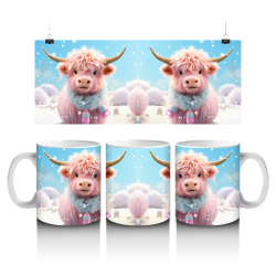 15 oz Mug - Highland Cow 029