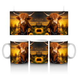 15 oz Mug - Highland Cow 031