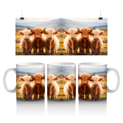 15 oz Mug - Highland Cow 036