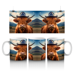 15 oz Mug - Highland Cow 040