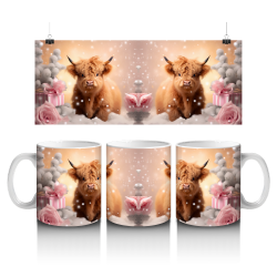 15 oz Mug - Highland Cow 041