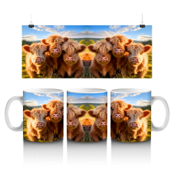 15 oz Mug - Highland Cow 042