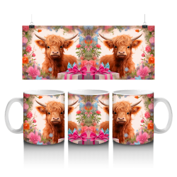 15 oz Mug - Highland Cow 045