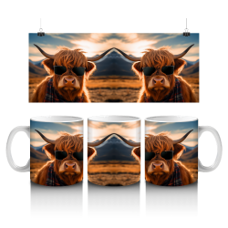 15 oz Mug - Highland Cow 046