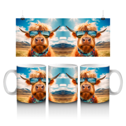 15 oz Mug - Highland Cow 047