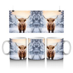 15 oz Mug - Highland Cow 051