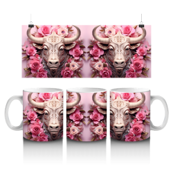 15 oz Mug - Highland Cow 052