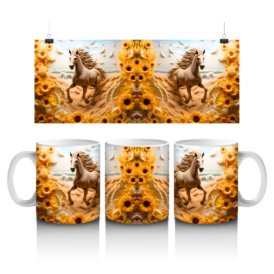 11 oz Mug - Horse 002