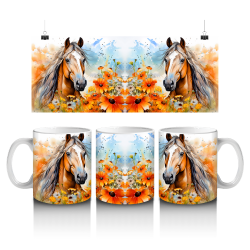 15 oz Mug - Horse 008