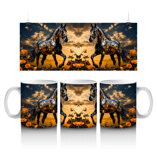 11 oz Mug - Horse 012
