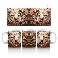 15 oz Mug - Horse 013
