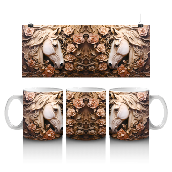 11 oz Mug - Horse 013