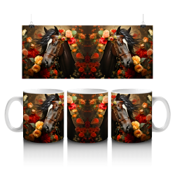 15 oz Mug - Horse 018