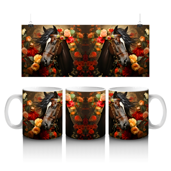11 oz Mug - Horse 018 11 oz Mug - Horse 018