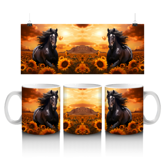 11 oz Mug - Horse 019