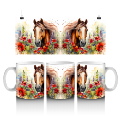 15 oz Mug - Horse 023
