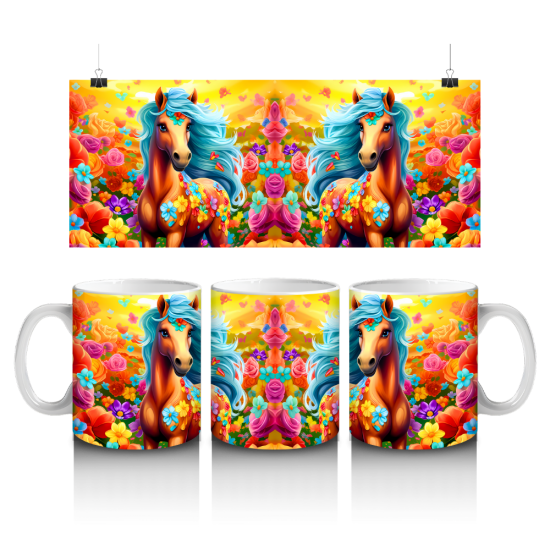 11 oz Mug - Horse 028 11 oz Mug - Horse 028
