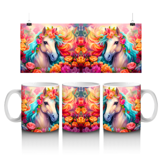 11 oz Mug - Horse 029 11 oz Mug - Horse 029