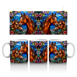15 oz Mug - Horse 042