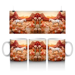 15 oz Mug - Horse 049