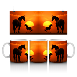 15 oz Mug - Horse 064