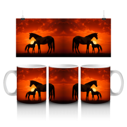 15 oz Mug - Horse 065