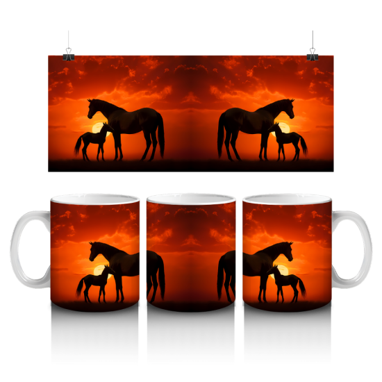 11 oz Mug - Horse 065