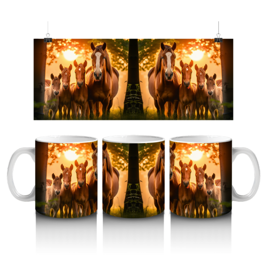 11 oz Mug - Horse 072