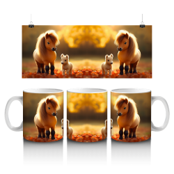 15 oz Mug - Horse 076