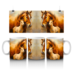 15 oz Mug - Horse 077