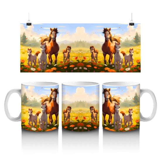 11 oz Mug - Horse 079 11 oz Mug - Horse 079