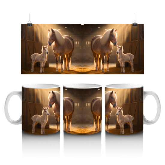 11 oz Mug - Horse 081 11 oz Mug - Horse 081