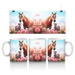 15 oz Mug - Horse 086