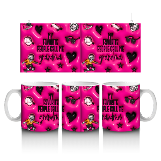 11 oz Mug - Inflated 047 11 oz Mug - Inflated 047