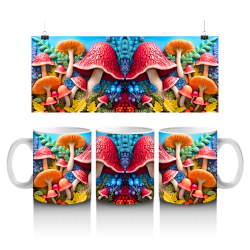 15 oz Mug - Mushroom 007