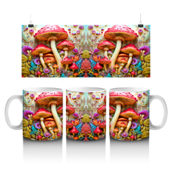 15 oz Mug - Mushroom 010