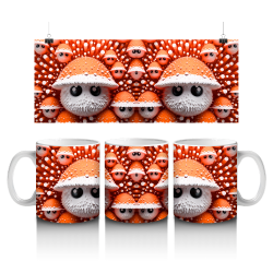 15 oz Mug - Mushroom 014