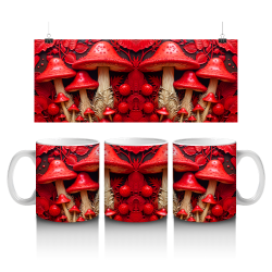 15 oz Mug - Mushroom 017