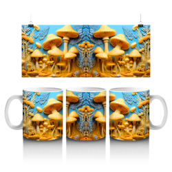 15 oz Mug - Mushroom 019