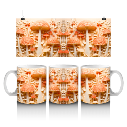 15 oz Mug - Mushroom 024