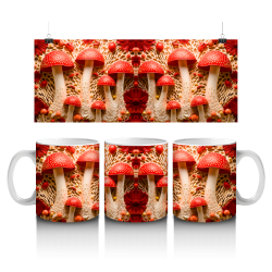 15 oz Mug - Mushroom 026