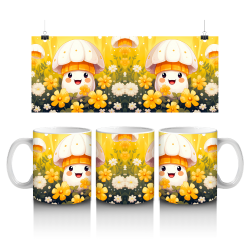 15 oz Mug - Mushroom 034