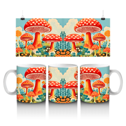 15 oz Mug - Mushroom 035